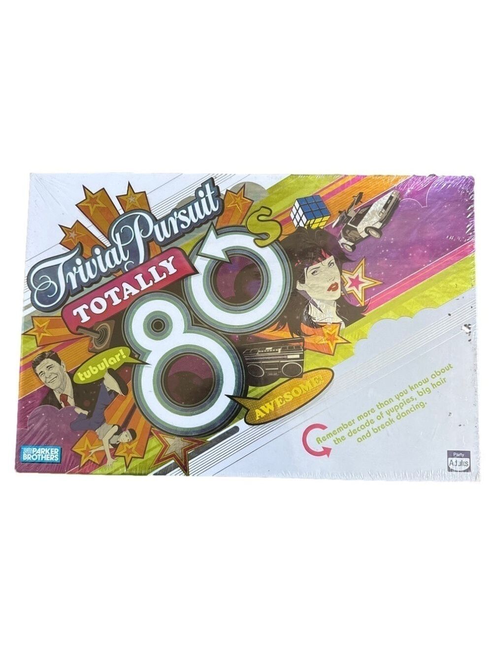 New Sealed Parker Brothers Trivial Pursuit Totally 80's Game.